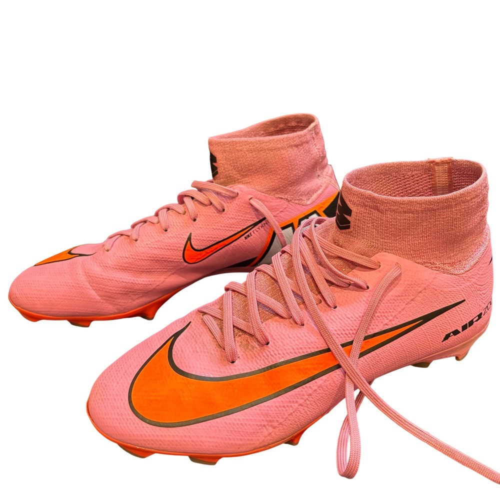 Nike Mercurial Superfly 9 Academy Kids 7 Pink Soccer Cleats HF9433-600 NO SOLES